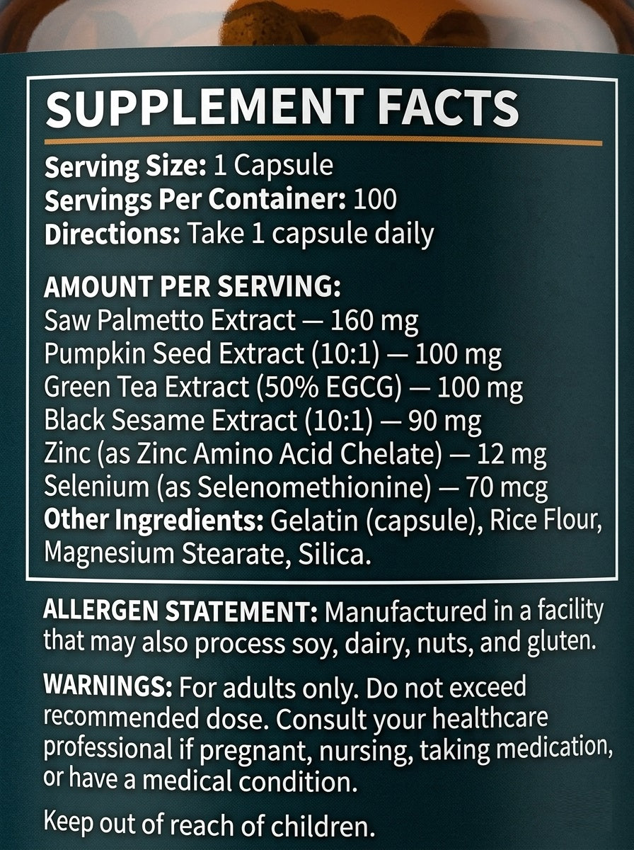 JAKTMEN Hair Nutrition for Men